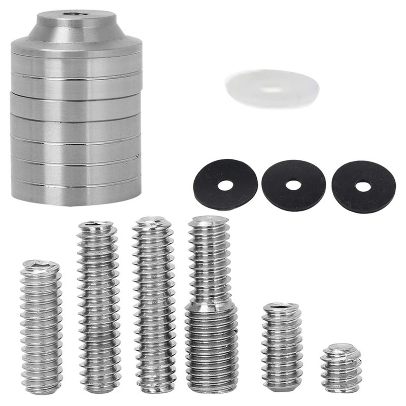 Zerone Bow Stabilizer Weight Kit, Aluminum Alloy Archery Stabilizer Weights Vibration Dampener for s Target Practice - Image 1